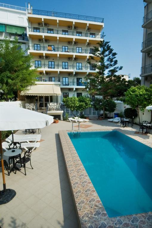 Hotel Bakos Loutráki Exterior foto
